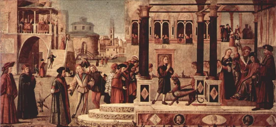 Ciclo de pinturas de la Capilla de la Scuola di San Giorgio degli Schiavoni